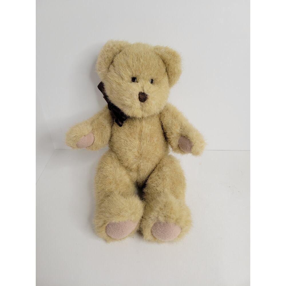 Vintage 1994 Brown 11" Stuffed Animal Teddy Bear Moveable Legs Arms Head